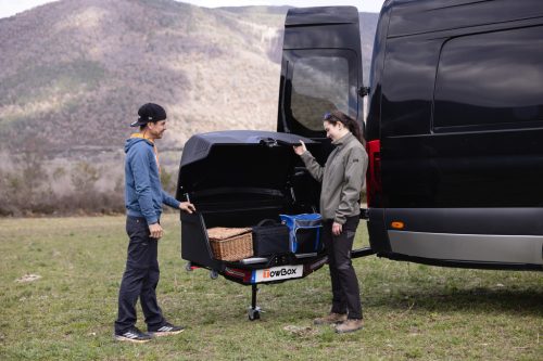 ARAGON TowBox Camper (long model) vonóhorogra szerelhető csomagszállító