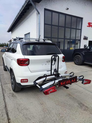 VETURO 2 PRO összecsukható vonóhorogra szerelhető kerékpártartó